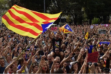 اعلام حمایت اسکاتلند از استقلال کاتالونیا