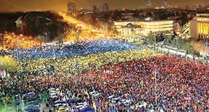 سونامی اعتراض به فساد دولتی در رومانی