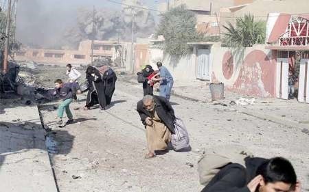 وقوع دو انفجار انتحاری در شرق موصل
