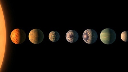 کشف هفت سیاره سنگی شبیه زمین با امکان وجود حیات