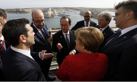 خبرگزاری فرانسه: اجلاس مالت، اتحاد رهبران اروپا در برابر ترامپ بود