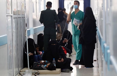 شیوع وبا در یمن ممکن است از کنترل خارج شود