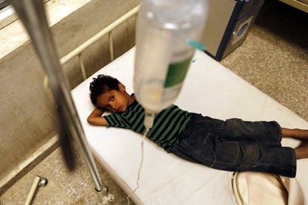 شمار موارد وبا در یمن از نیم میلیون گذشت