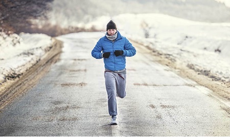 نکته بهداشتی: دویدن در زمستان