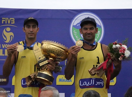 ایران دو قهرمان تورجهانی تک ستاره والیبال ساحلی بابلسر شد