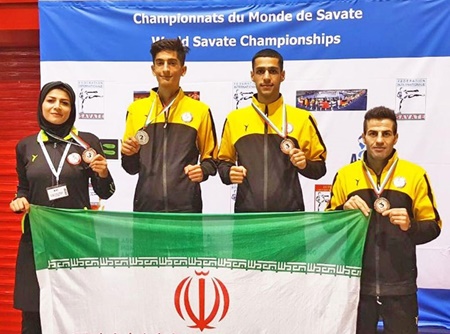 یک مدال نقره و سه برنز حاصل کار تیم ملی ساواته در مسابقات جهانی بلغارستان