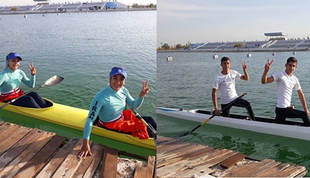 قایقرانی آب‌های آرام زیر ۲۳ سال و جوانان آسیا| ازبکستان؛ ایران ۱۵ مداله شد