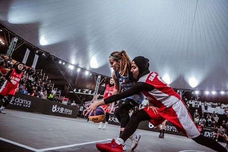 جام جهانی بسکتبال سه نفره زیر ۲۳ سال؛ صعود دختران ایران به مرحله یک چهارم