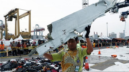 هواپیمای سرنگون شده اندونزی؛ سیگنال به پایان رسید