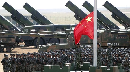 چین بودجه نظامی خود را به ۱۴۲ میلیارد یورو افزایش داد