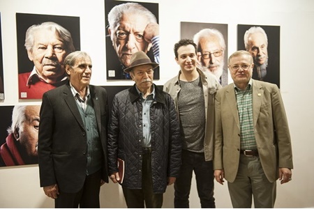 افتتاح نمایشگاه چهره‌های نمایش ایران با حضور هنرمندان تئاتر و سینما