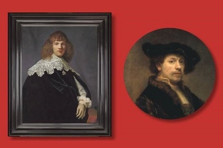 پرتره یک جنتلمن متعلق به رامبراند است |  اثر نقاش در ۲۸ سالگی