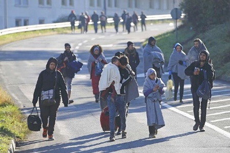  مهاجران اسلوونی را در بحران فروبرده‌اند