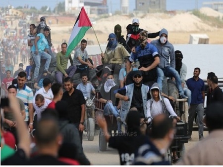  غزه این بار در جمعه وفا به زخمی‌ها به پا خاست