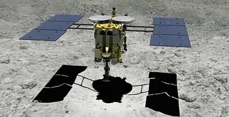 کاوشگر ژاپنی پس از ۳.۵ سال سفر فضایی به سیارک ریوگو رسید