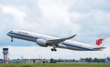 تحویل هواپیمای پهن‌پیکر ایرباس به چین