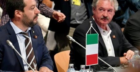 جدال لفظی وزیر کشور ایتالیا با وزیر خارجه لوکزامبورگ بر سر مهاجران