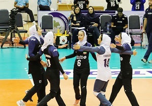 پیروزی دختران والیبالیست ایران مقابل استرالیا