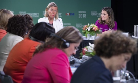 برگزاری اولین اجلاس وزیران خارجه زن جهان در کانادا