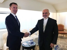 دیدار وزرای خارجه ایران و انگلیس در نیویورک