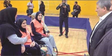 هاشمی: مشکلات ورزشکاران معلول پیگیری می‌شود