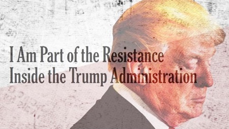 من بخشی از نیروی مقاومت در دولت ترامپ هستم