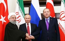 روسای جمهوری روسیه و ترکیه وارد تهران شدند