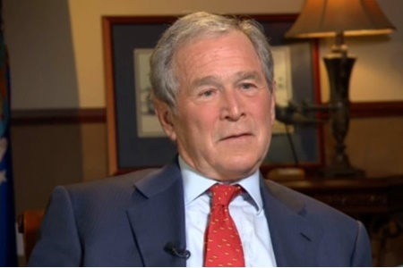 جرج بوش به شبکه افق می‌آید