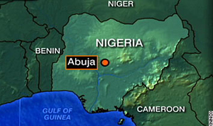نقشه نیجریه