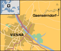 گانزرندورف منطقه‌ای خارج از وین که ناتاشا در آن نگهداری می‌شده