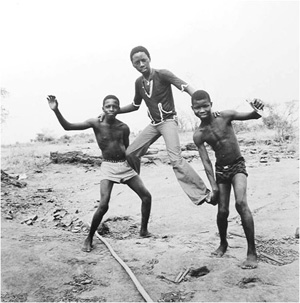 On the Shores of the Niger, 1976,Malick Sidibé