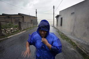 توفان در شبه‌جزیره یوکاتان د رمکزیک