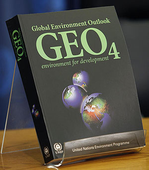 The fourth Global Environment Outlook: environment for development (GEO-4)