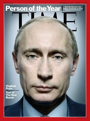 پوتین "شخص سال" مجله تایم -عکس: رویترز