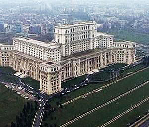 Romania's Parliament building