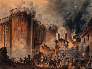فتح زندان باستیل در روز 14 ژوئیه 1789