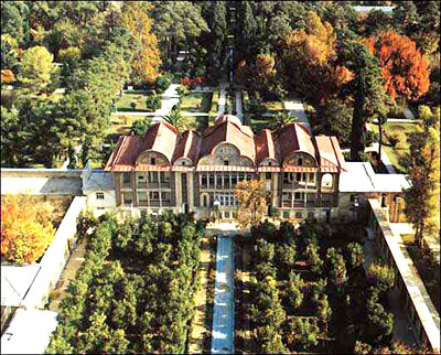 Iranian gardens - Bagh-e-Eram