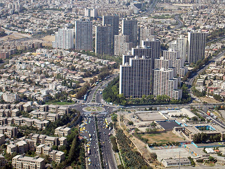 تهران از فراز برج میلاد - عکس از یونس شکرخواه