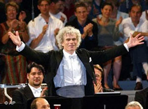 سیمون راتل، رهبر بریتانیایی ارکستر فیلارمونی برلین