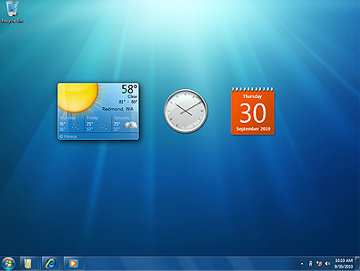 Windows7 Desktop Shots