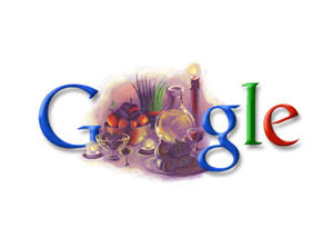 لوگوی گوگل به مناسبت عید نوروز سال ۱۳۸۸