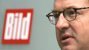 Chief editor Kai Diekmann, of German daily newspaper Bild