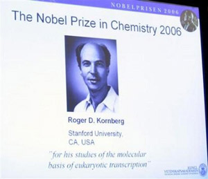 زاجر کورنبرگ برنده جایزه نوبل شیمی
