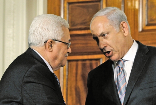 نتانیاهو - محمود عباس