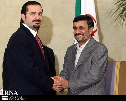 محمود احمدی نژاد- سعد حریری