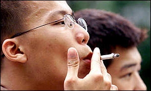 china smoking