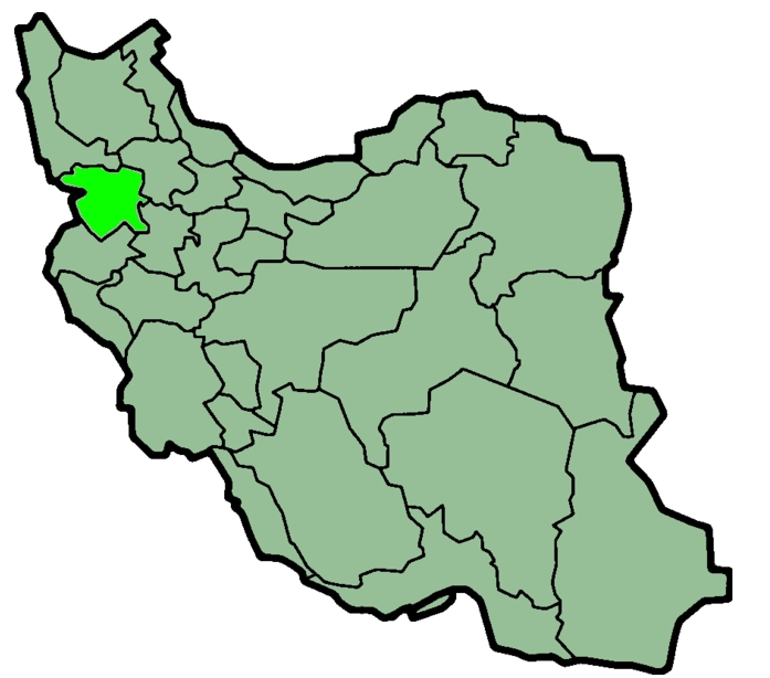 kurdestan map