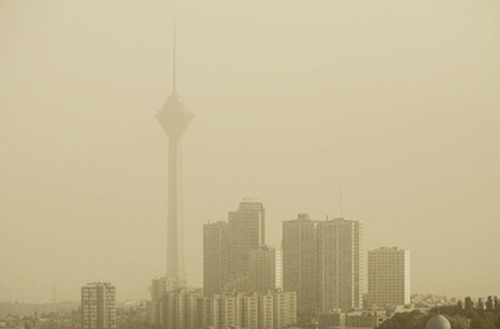 تهران - آلودگی هوا-ریزگرد
