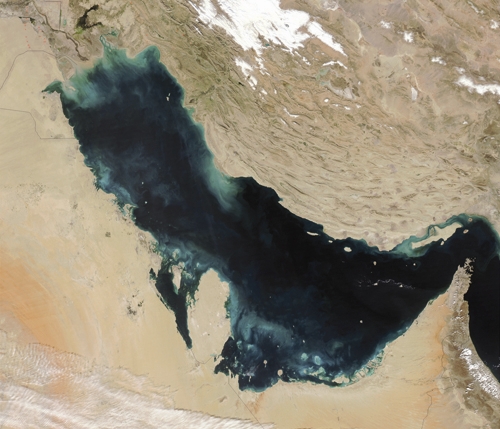 نقشه - خلیج فارس