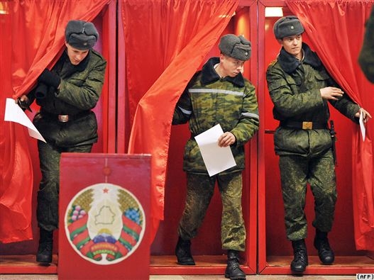 برگزاری انتخابات ریاست جمهوری در بلاروس